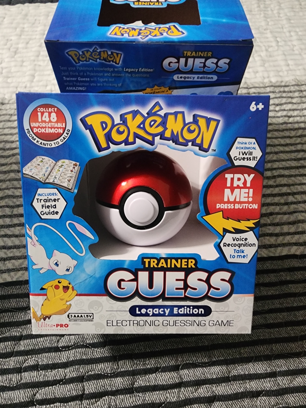 Pokemon Trainer Guess Electronic Game - Red and White Poké Ball